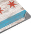 Chicago Flag Dark Wood Universal Laptop 16in (13 x 9.4in) Skin